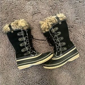 🖤🖤 Sorel Joan of Artic Boots Size 6 EUC!! 🖤🖤